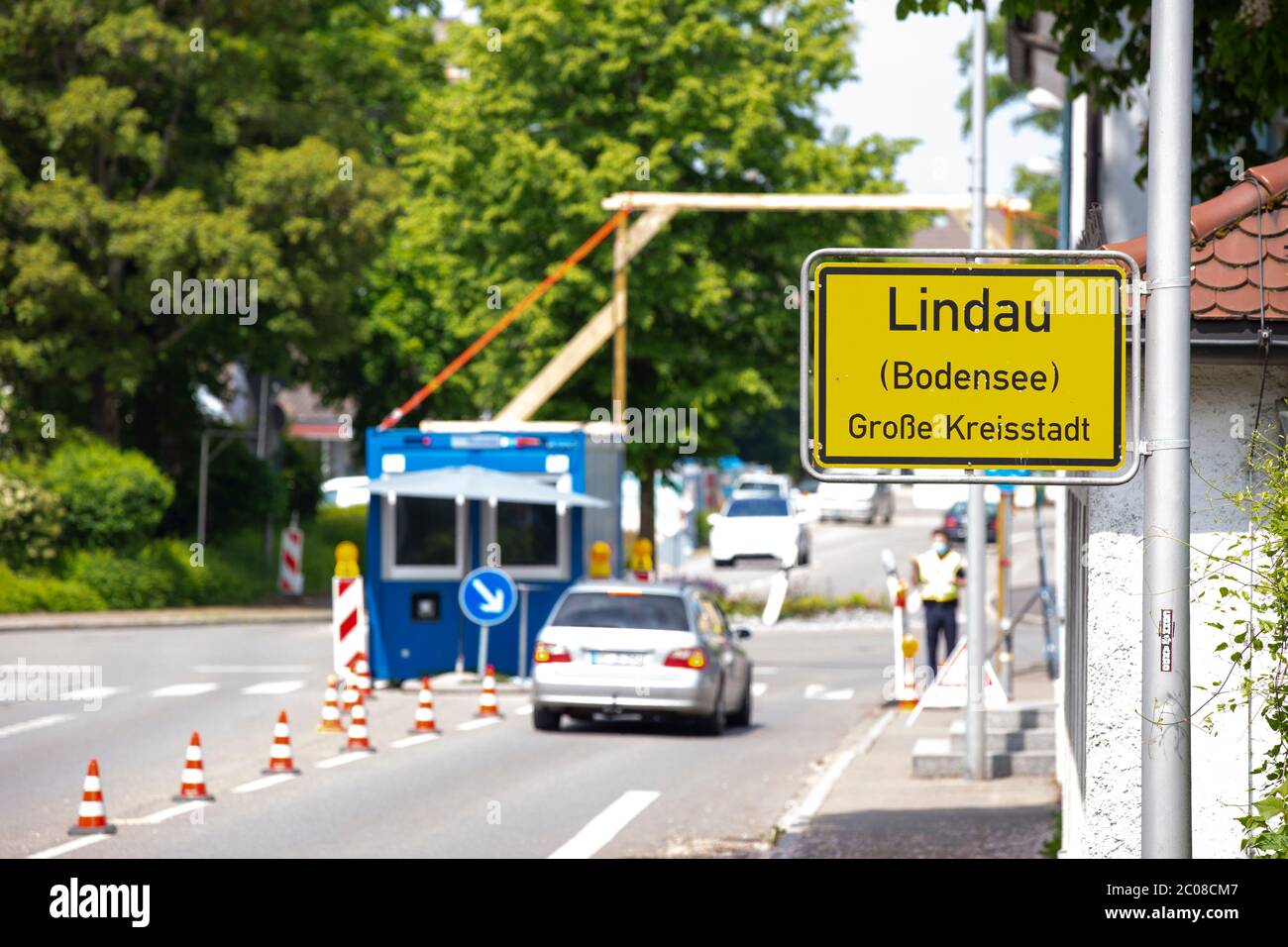 Grenzverkehr nach der Lockerung der Grenze Österreich