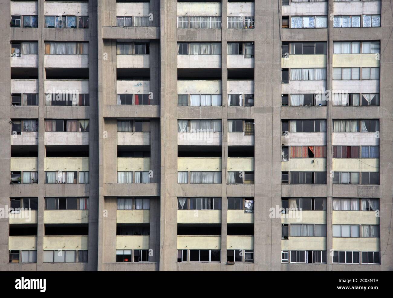 Elevation high rise residential apartment hi-res stock photography and