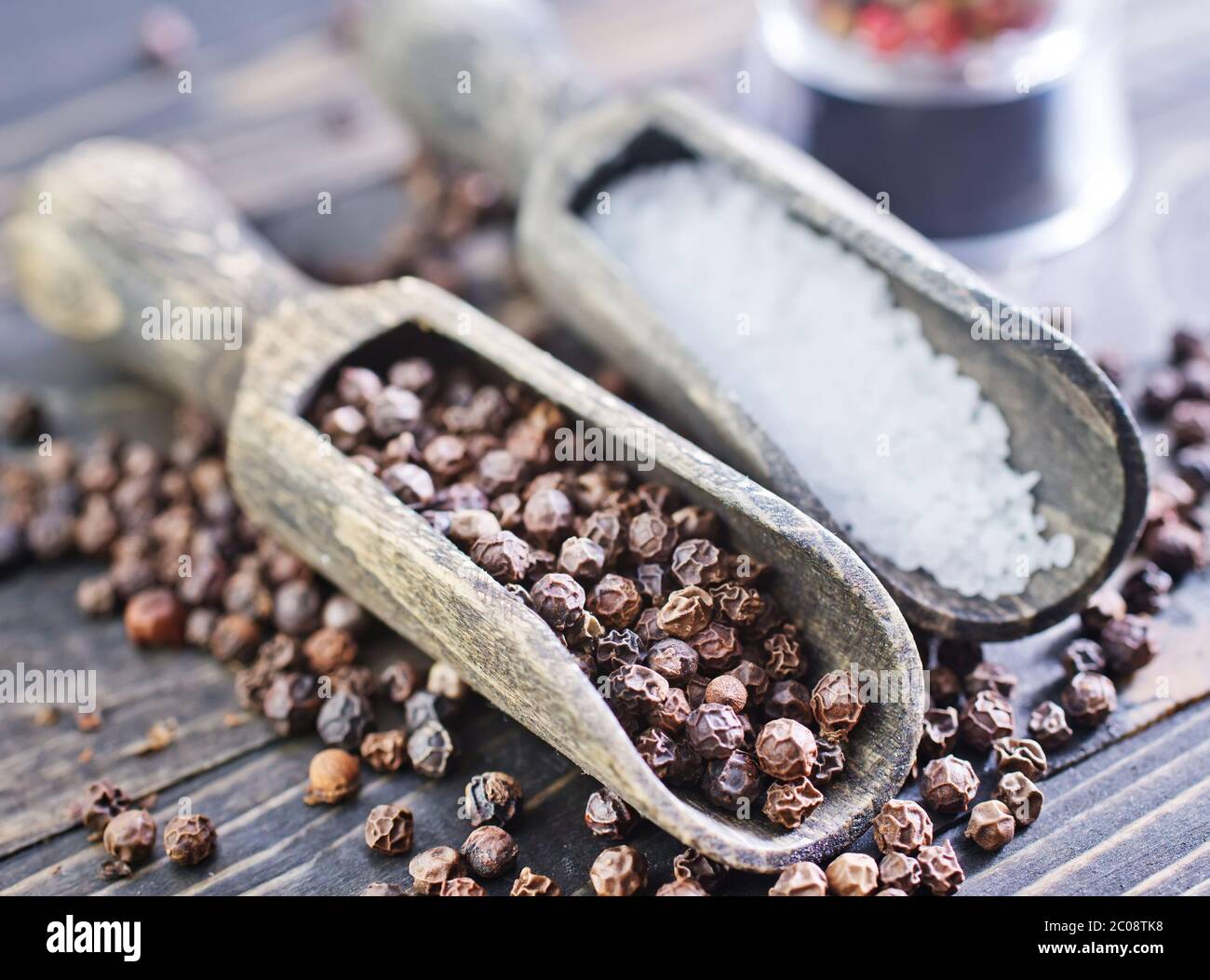 pepper and salt Stock Photo - Alamy