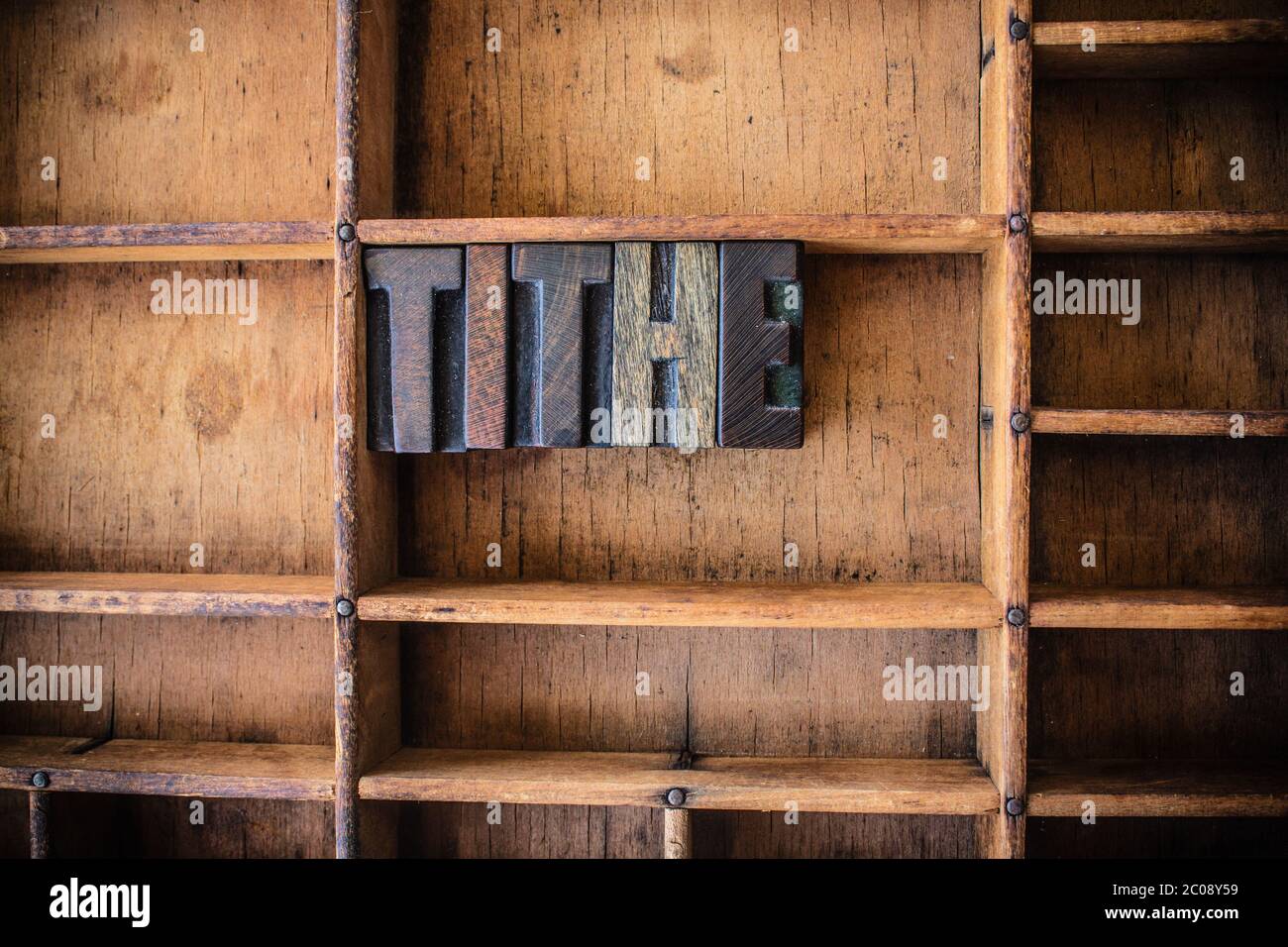 Tithe tithing hi-res stock photography and images - Alamy