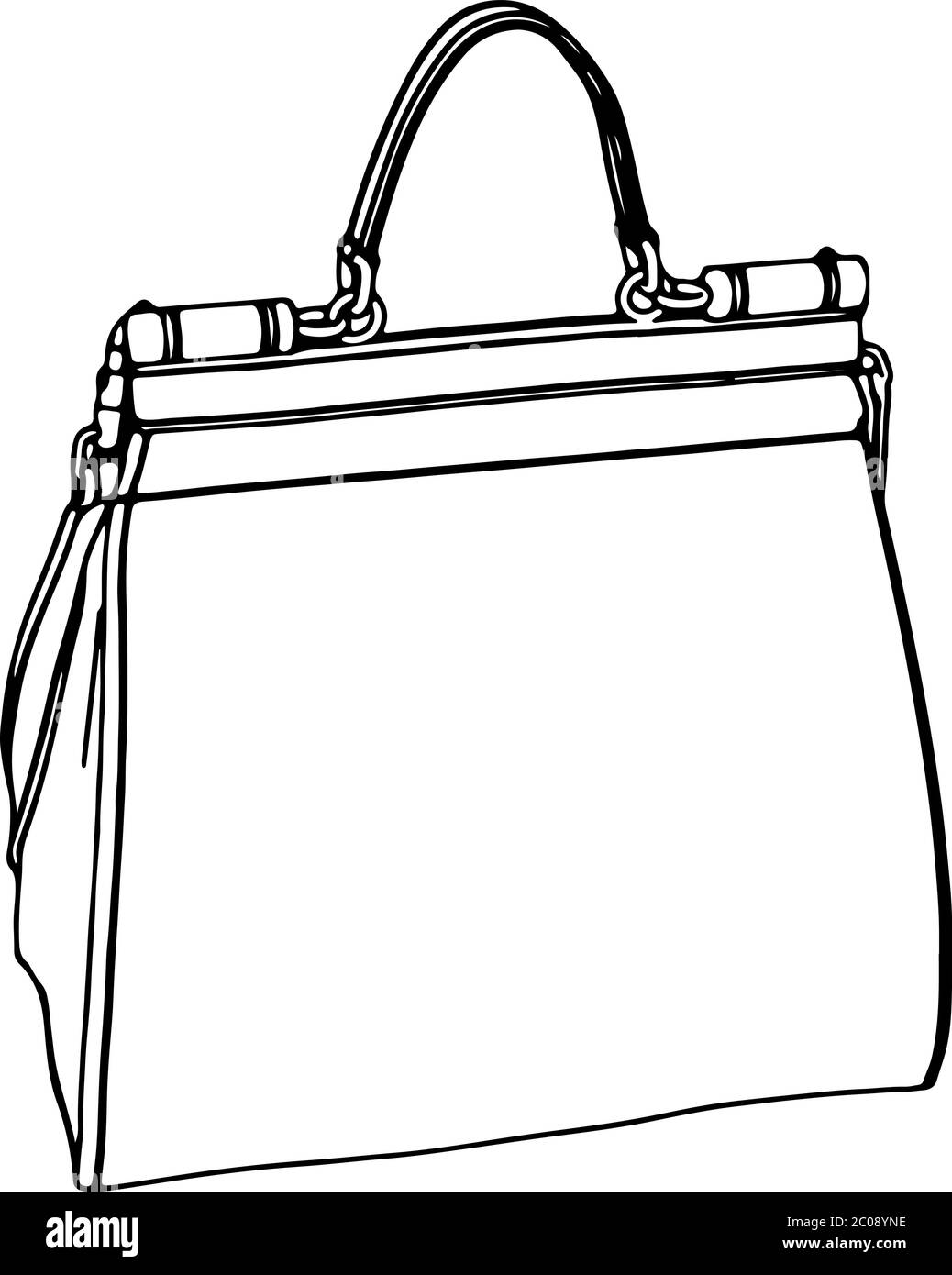 Share more than 92 handbag sketch design latest - seven.edu.vn