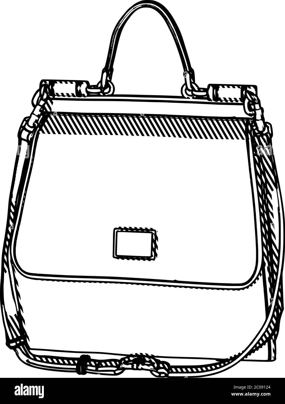 Hand-drawn eco bag sketch. Ecological concept, nature protection, textile  linen bag. Doodle drawing. Vintage illustration. 28199742 Vector Art at  Vecteezy