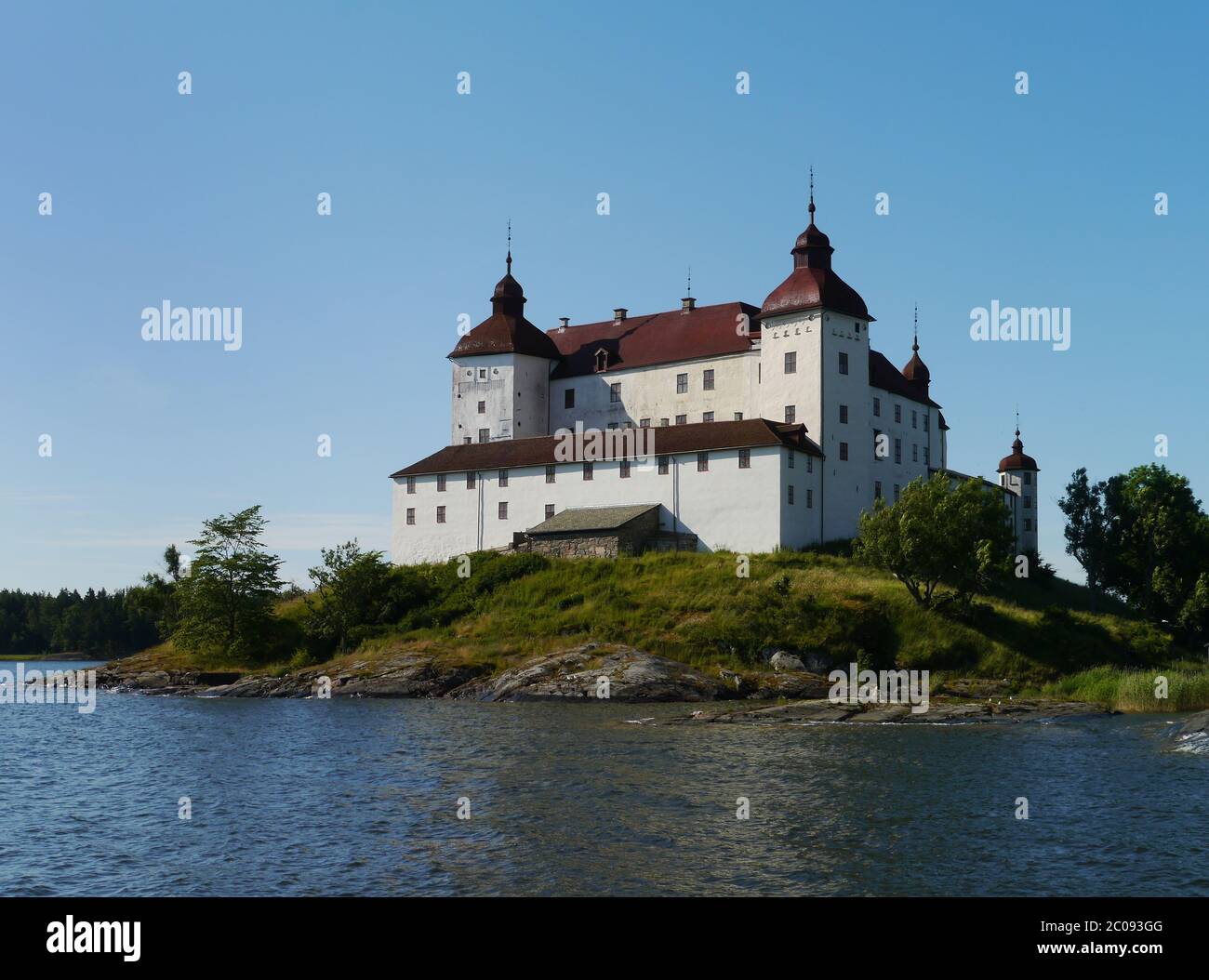 Läckö Castle on lake vänern, sweden Stock Photo - Alamy