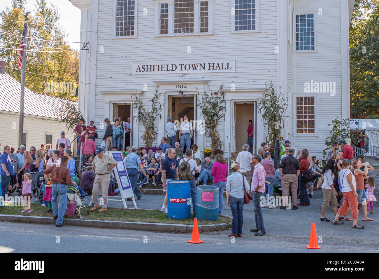 The Ashfield, Massachusetts town fair Stock Photo Alamy