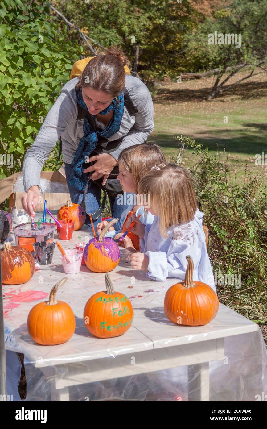 The Ashfield, Massachusetts town fair Stock Photo Alamy