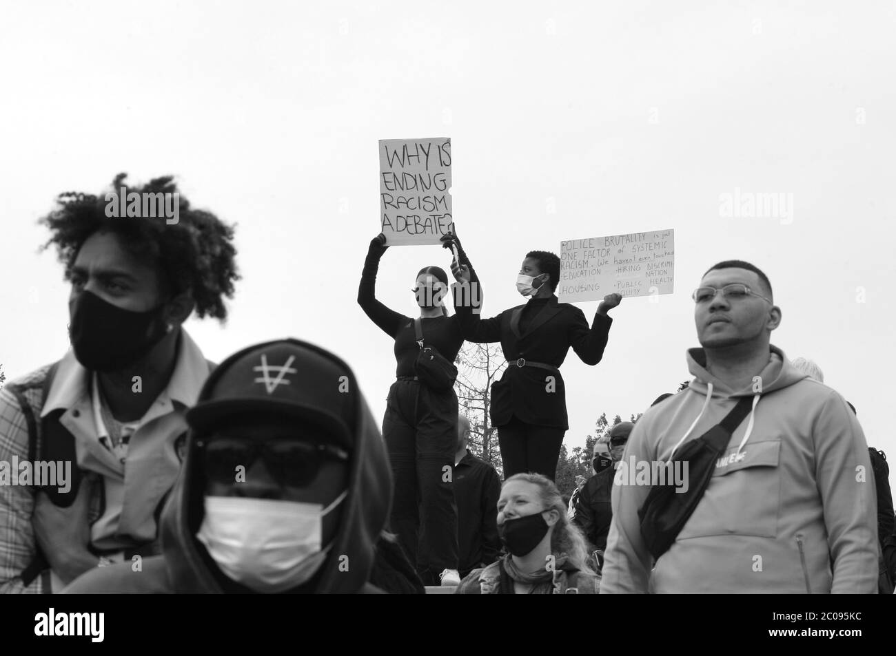 Thousands Of People Gathered During Black Lives Matter Peaceful Protest Thousands Of People Gathered During Black Lives Matter Peaceful Protest