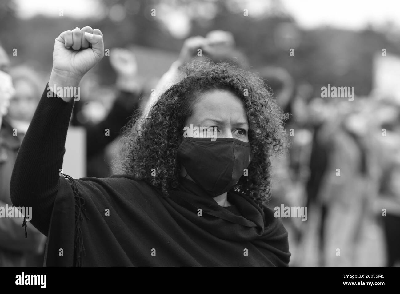 Thousands Of People Gathered During Black Lives Matter Peaceful Protest Thousands Of People Gathered During Black Lives Matter Peaceful Protest