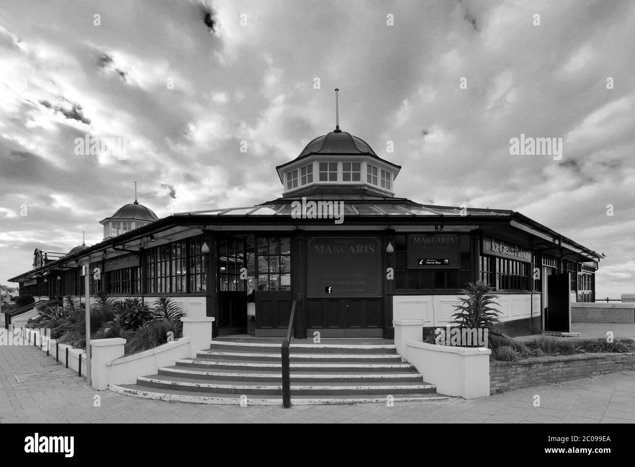 The Central Bandstand, Central Parade, Herne Bay town, Kent County