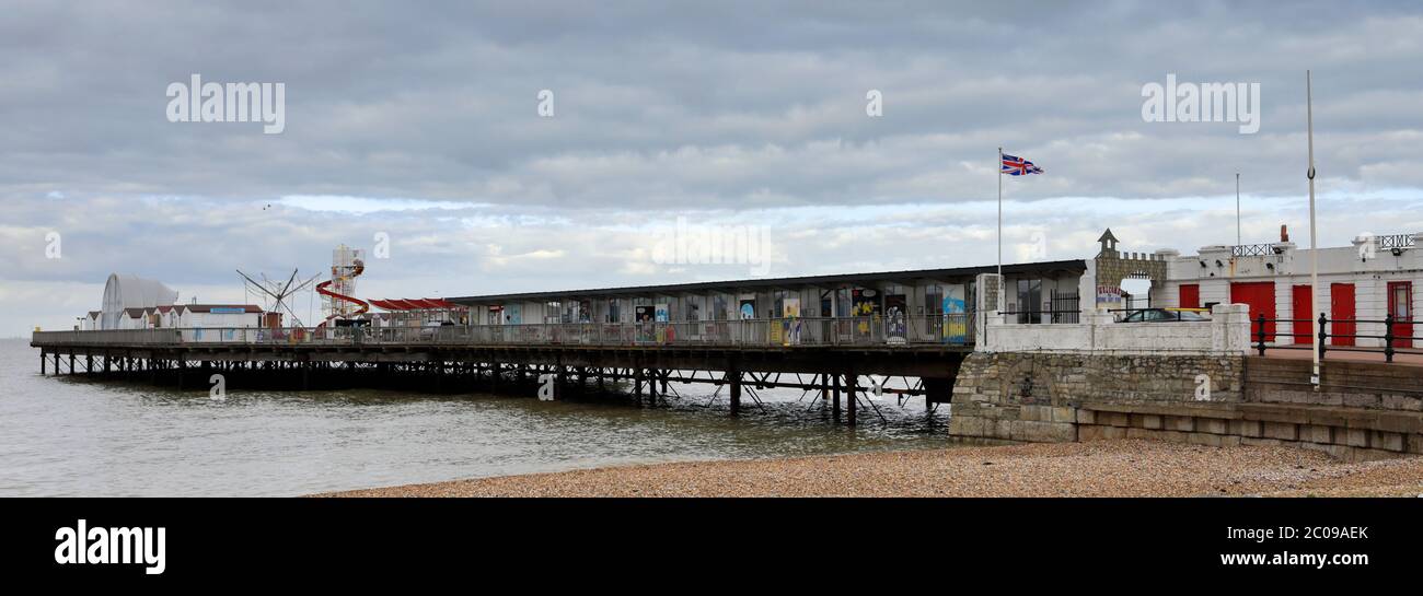 The Seafront Promenade, Central Parade, Herne Bay town, Kent County