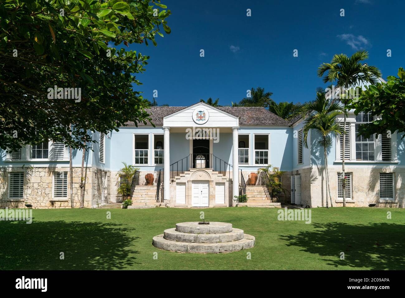 Jamaica, Good Hope Great House Stock Photo Alamy