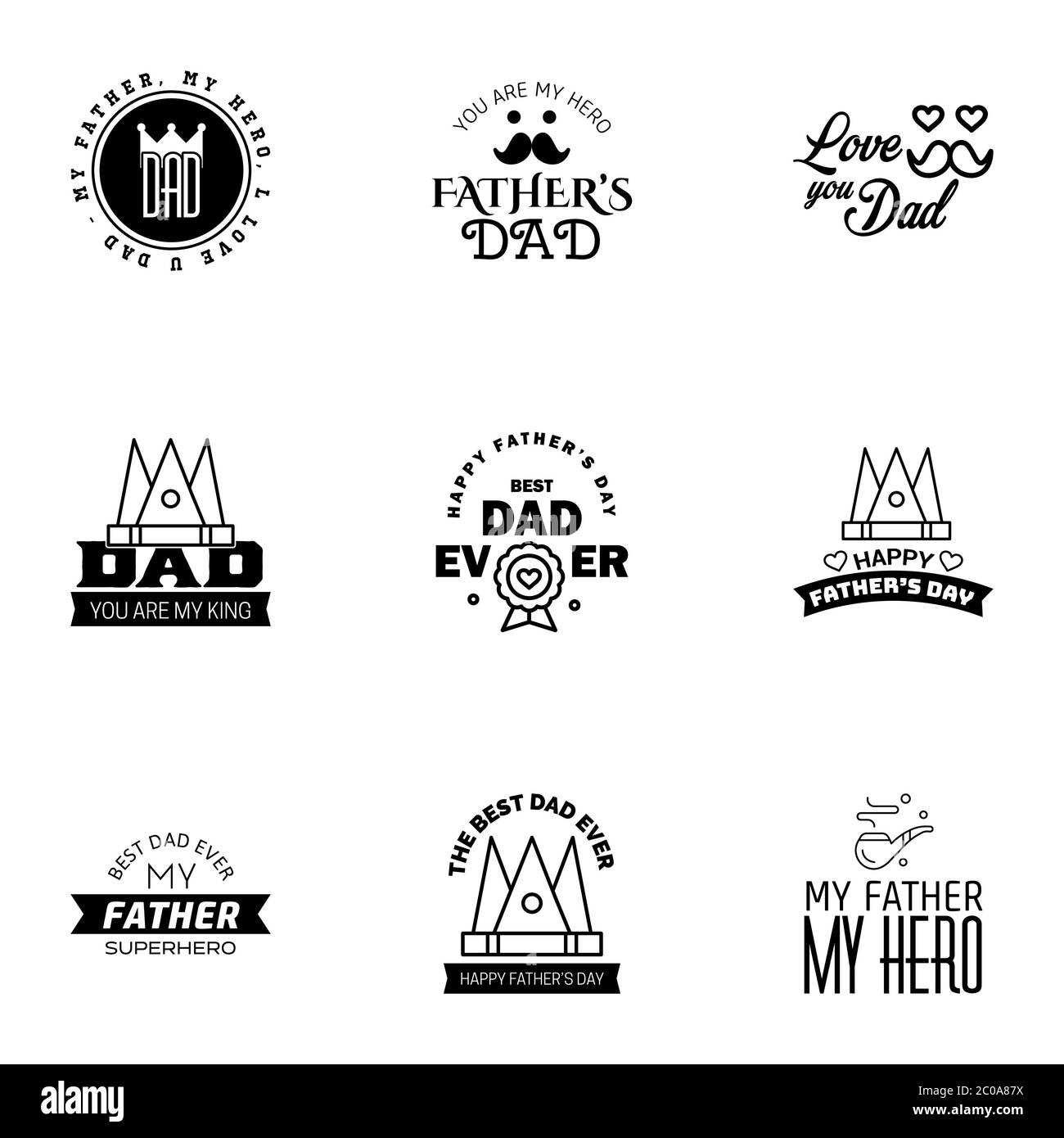 Grandfather with grandchildren retro hi res stock photography and