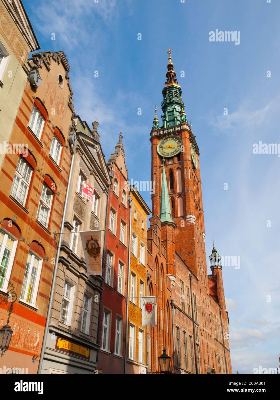 Building of Town Hall in Old Town, Gdansk, Poland Stock Photo - Alamy