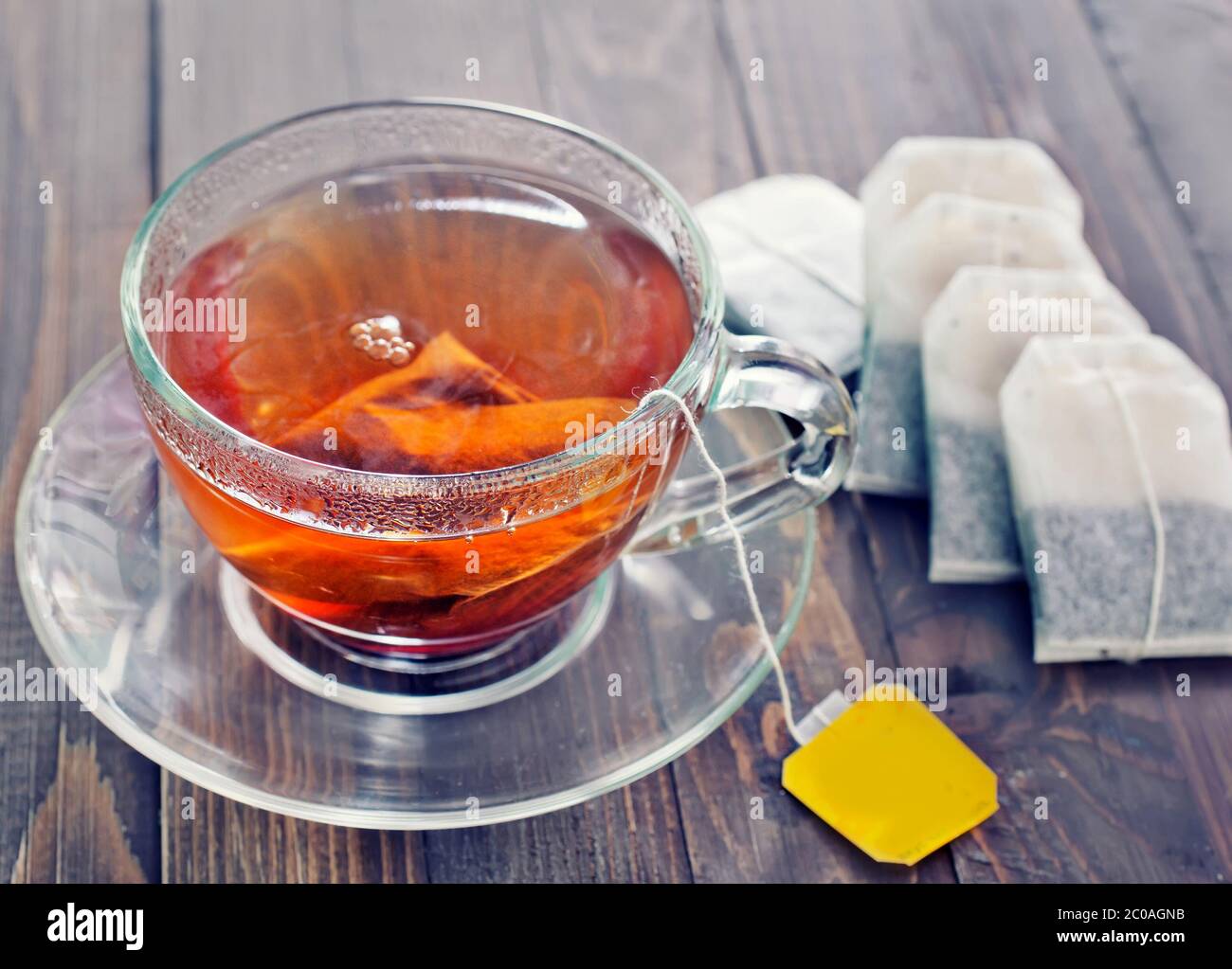 tea in cup Stock Photo Alamy