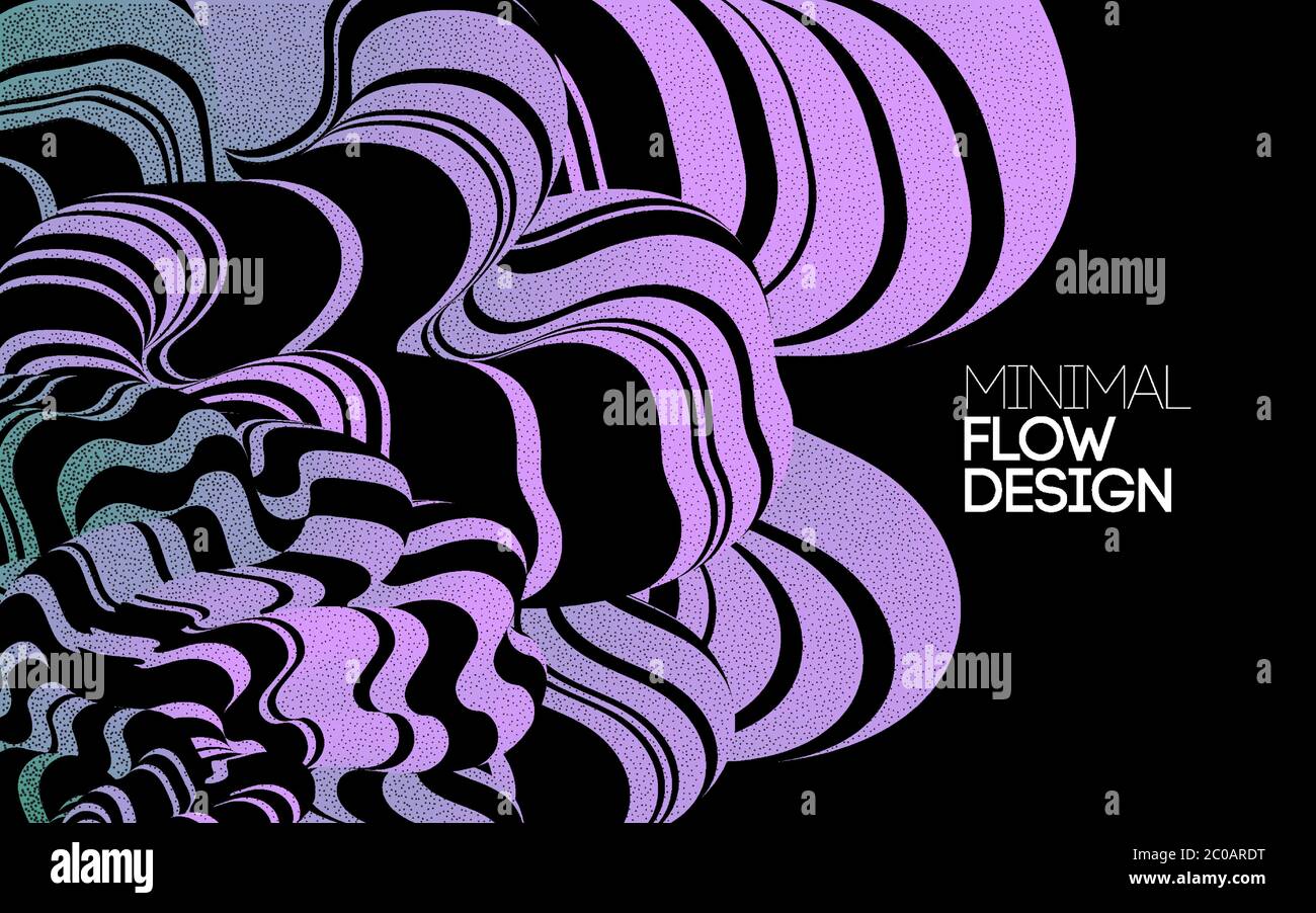 Vector Modern abstract design background Flow motion Stock Vector Image ...