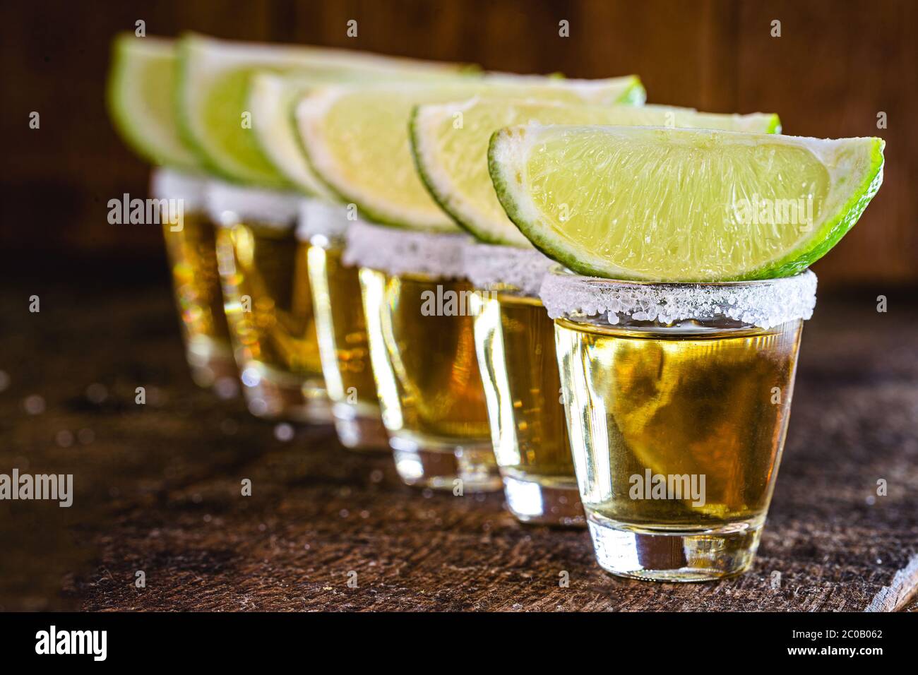 tequila, fiery drink, strong alcohol content. Image of bar and
