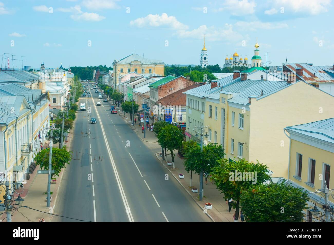 Vladimir Russia June 30 13 The Old Town From The Top Of Golden Gate Zolotye Vorota With Historic Buildings In Bolshaya Moskovskaya Street And Stock Photo Alamy Vladimir Russia June 30 13 The Old Town From The Top Of Golden Gate Zolotye Vorota With Historic Buildings In Bolshaya Moskovskaya Street And Stock Photo Alamy