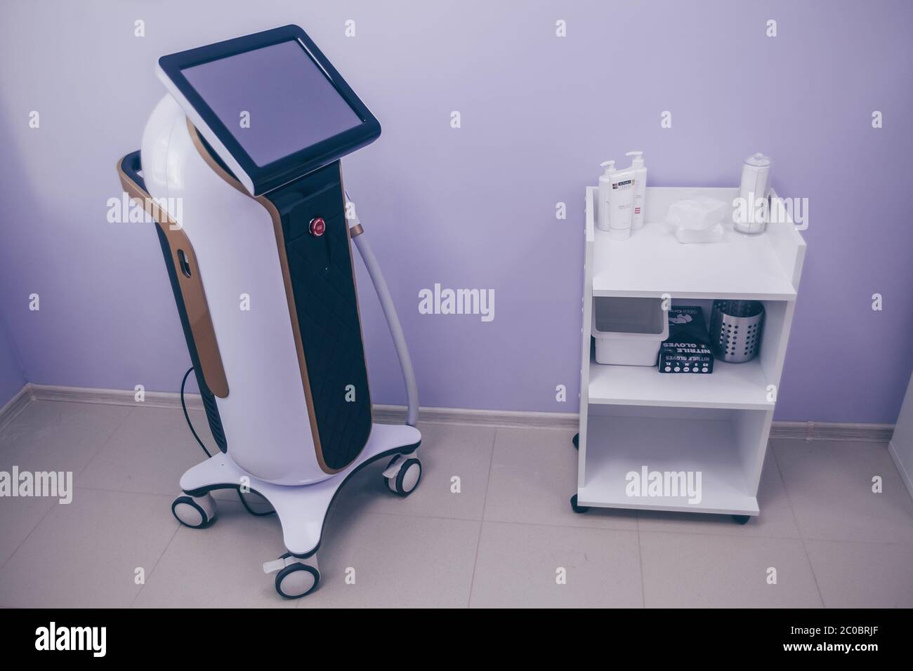 Medical equipment for cosmetology, laser epilation machine, beauty