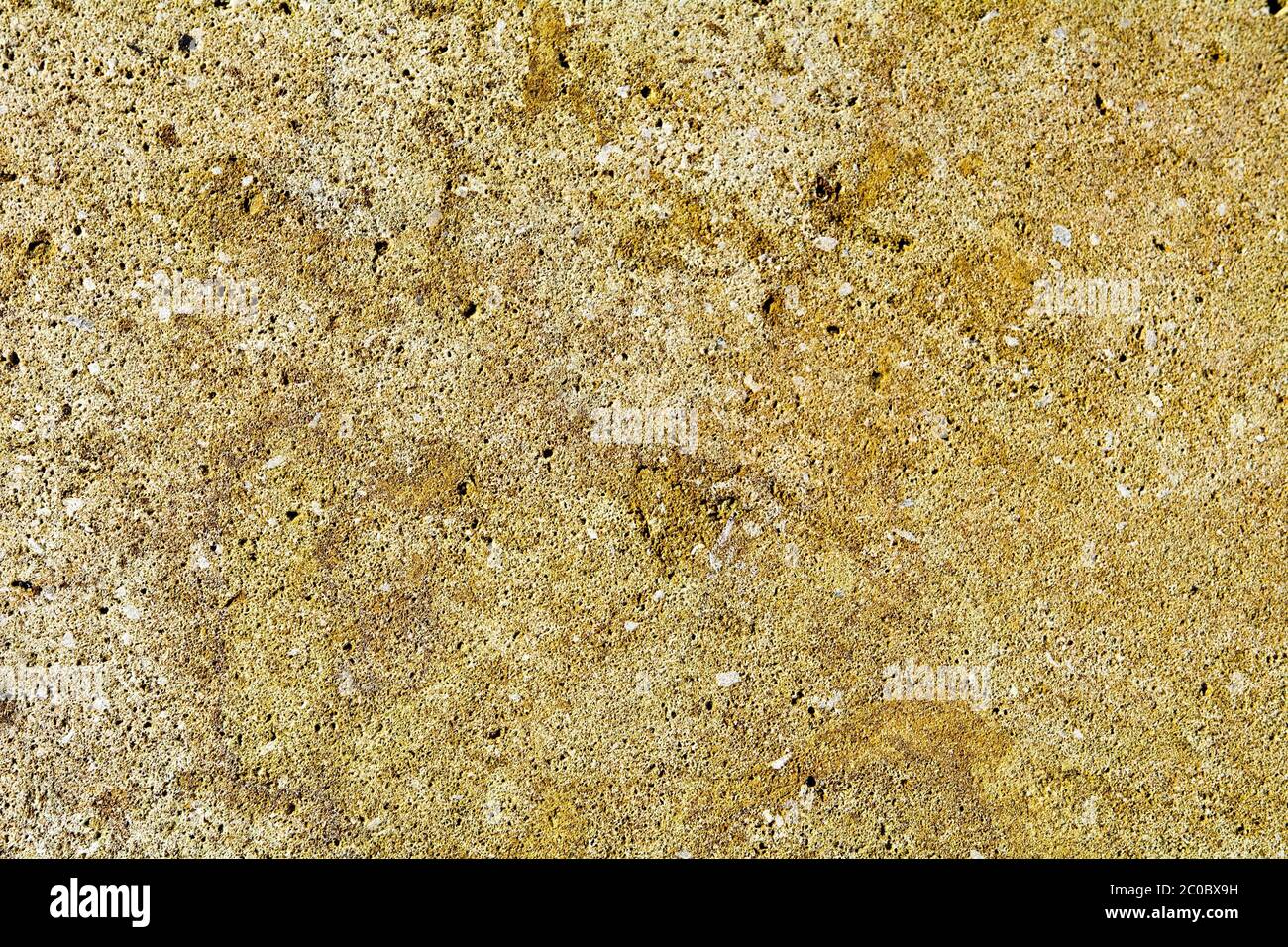 Nice brown yellow sandstone texture. Stock Photo