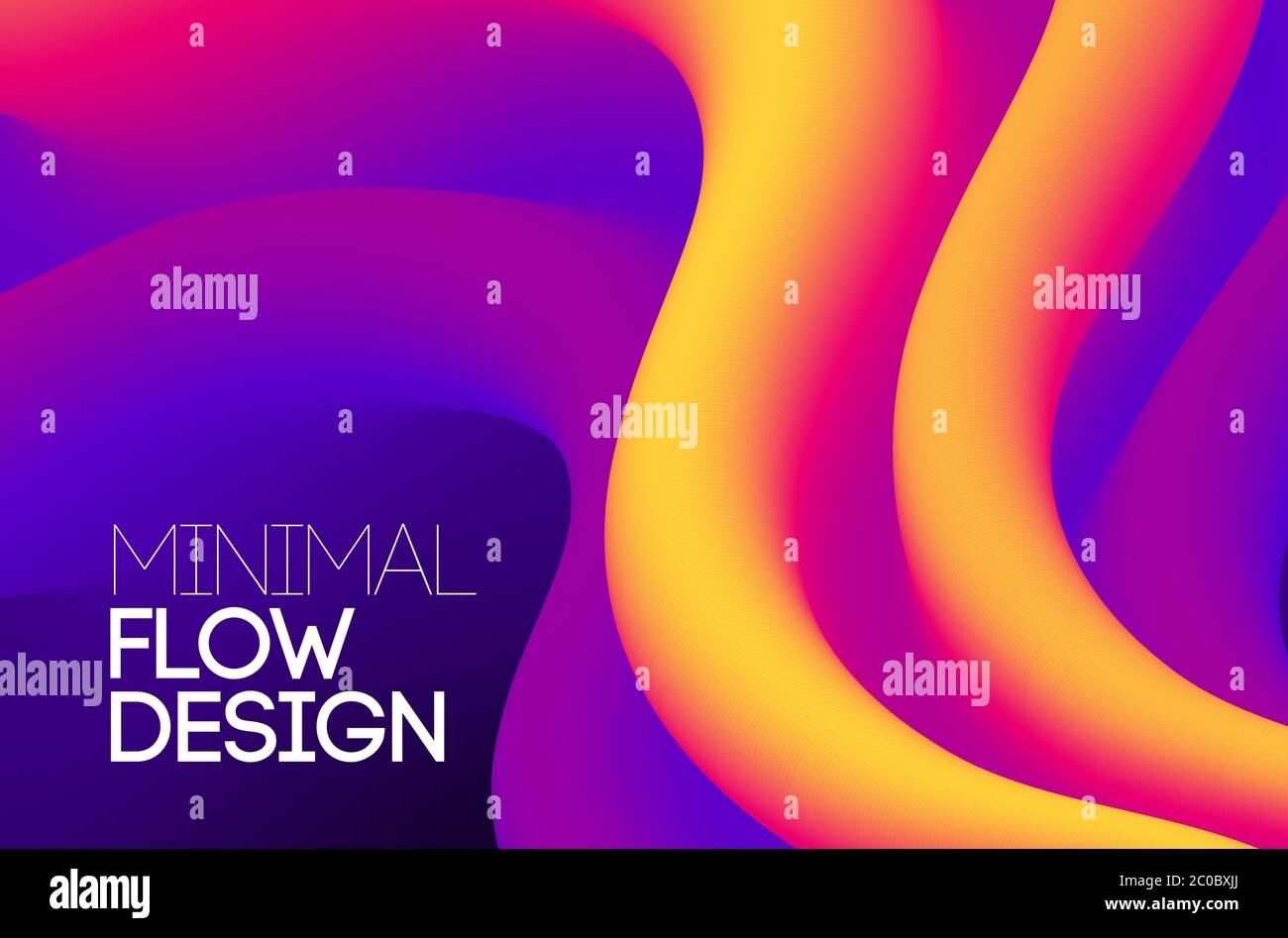 Modern abstract design background Flow motion Stock Vector Image & Art ...