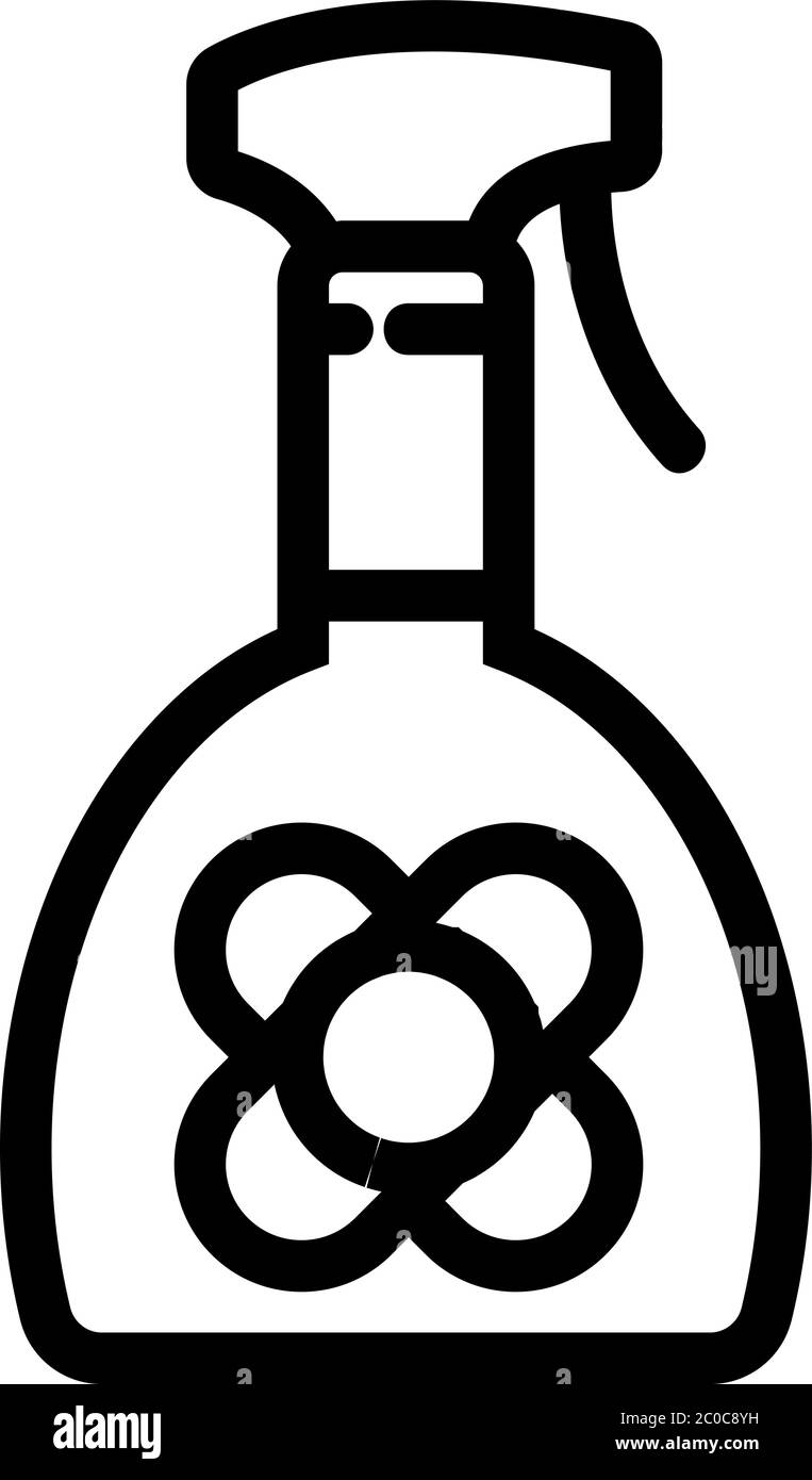 canola liquid spray icon vector outline illustration Stock Vector Image ...