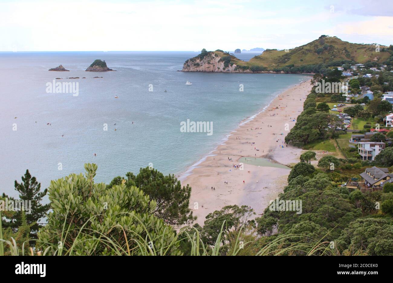 New zealand beach house hires stock photography and images Alamy
