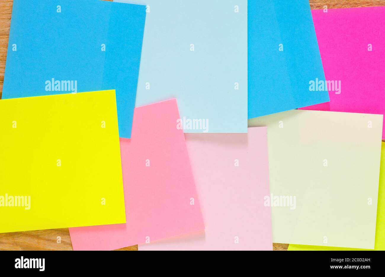 color sheets for note Stock Photo - Alamy