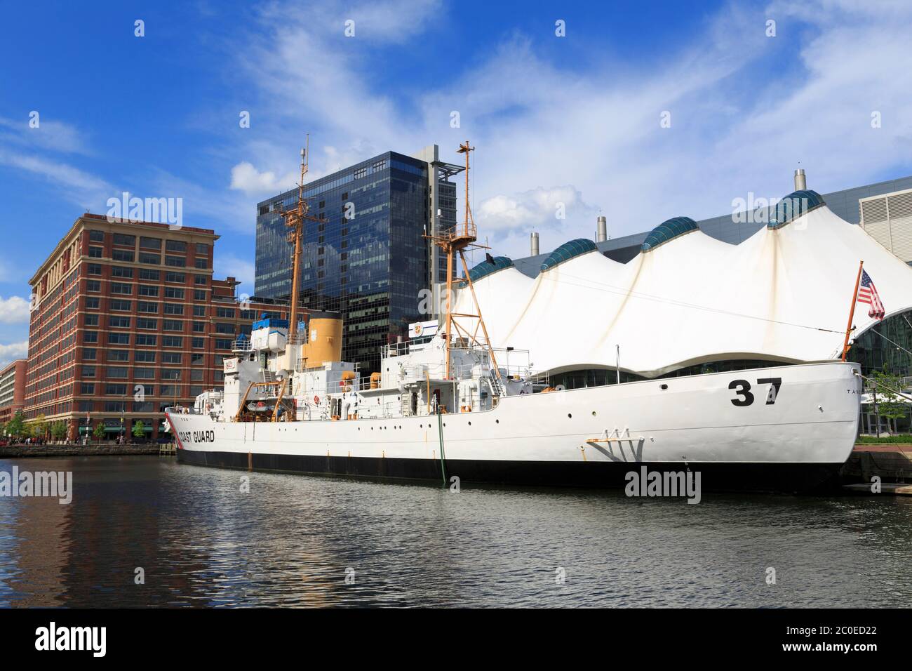 Cutter Taney Coast Guard Cutter Taney & Columbus Center, Inner Harbor, Baltimore ...