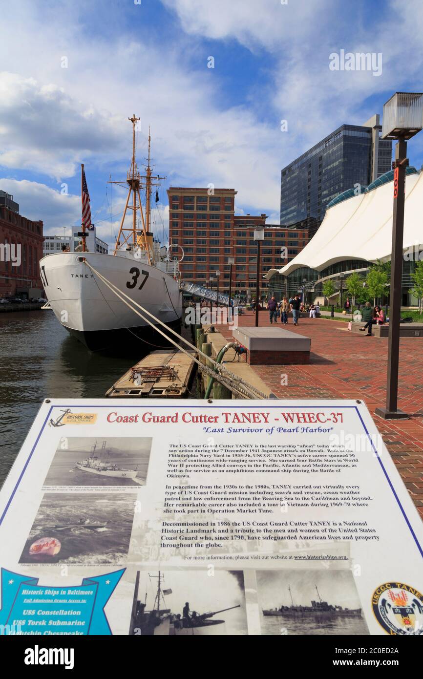 Cutter Taney Uss taney hi-res stock photography and images - Alamy
