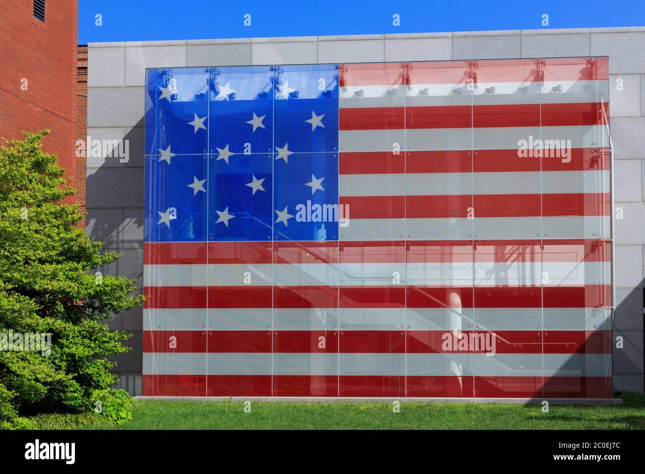 Star Spangled Banner Flag House Museum, Baltimore, Maryland, USA Stock Photo