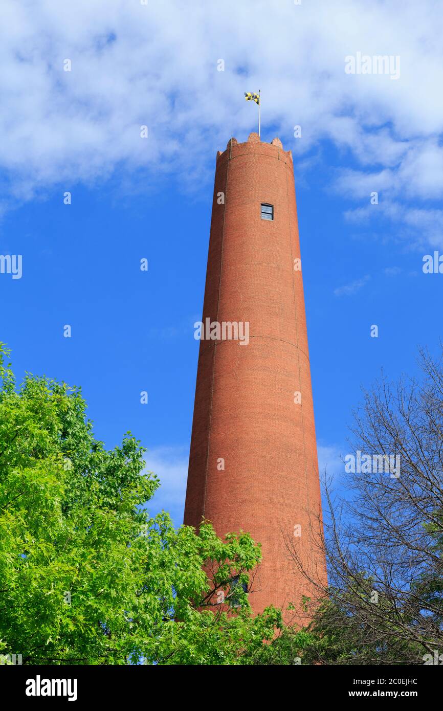 Historic Shot Tower, Baltimore, Maryland, USA Stock Photo Alamy