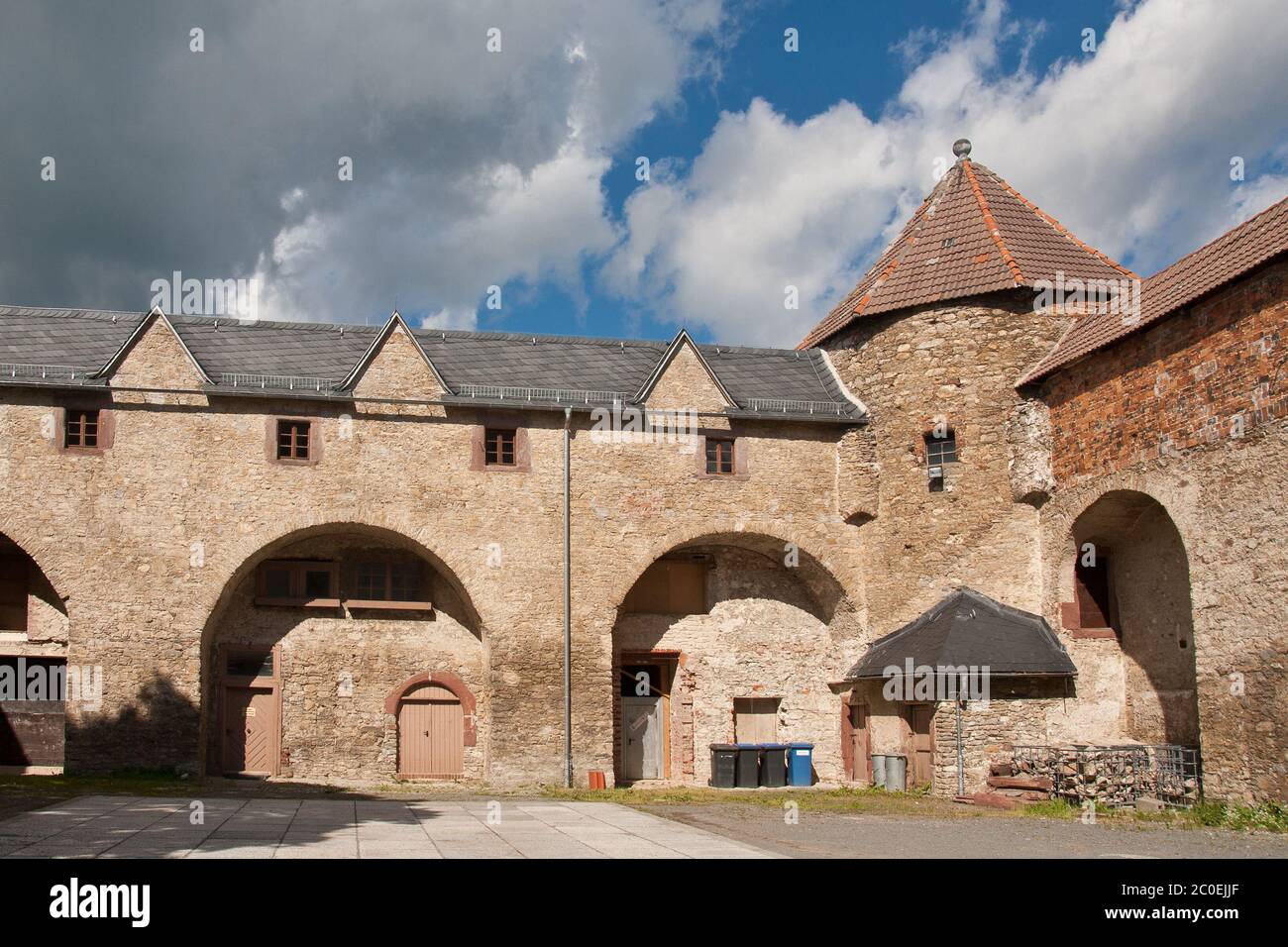 Harzgerode Harzgerode Castle in the Harz Mountains Stock Photo - Alamy