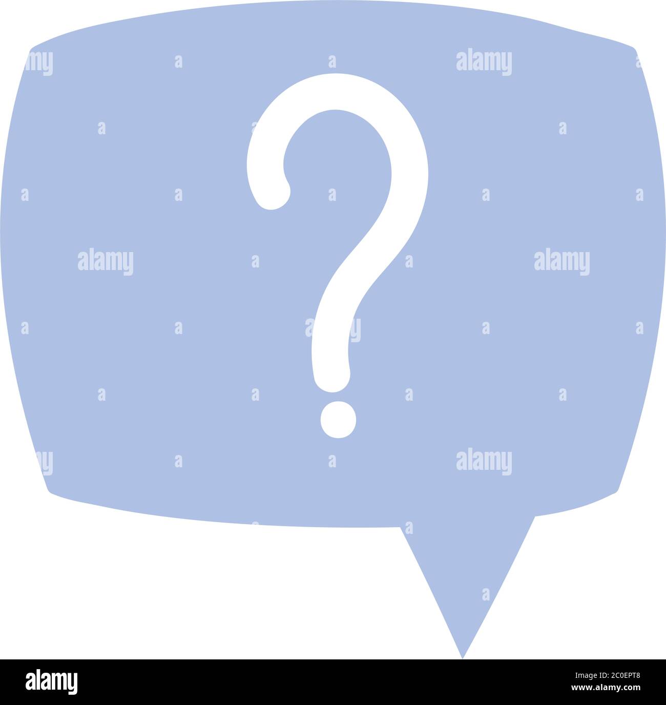 question mark speech bubble isolated icon design white background ...