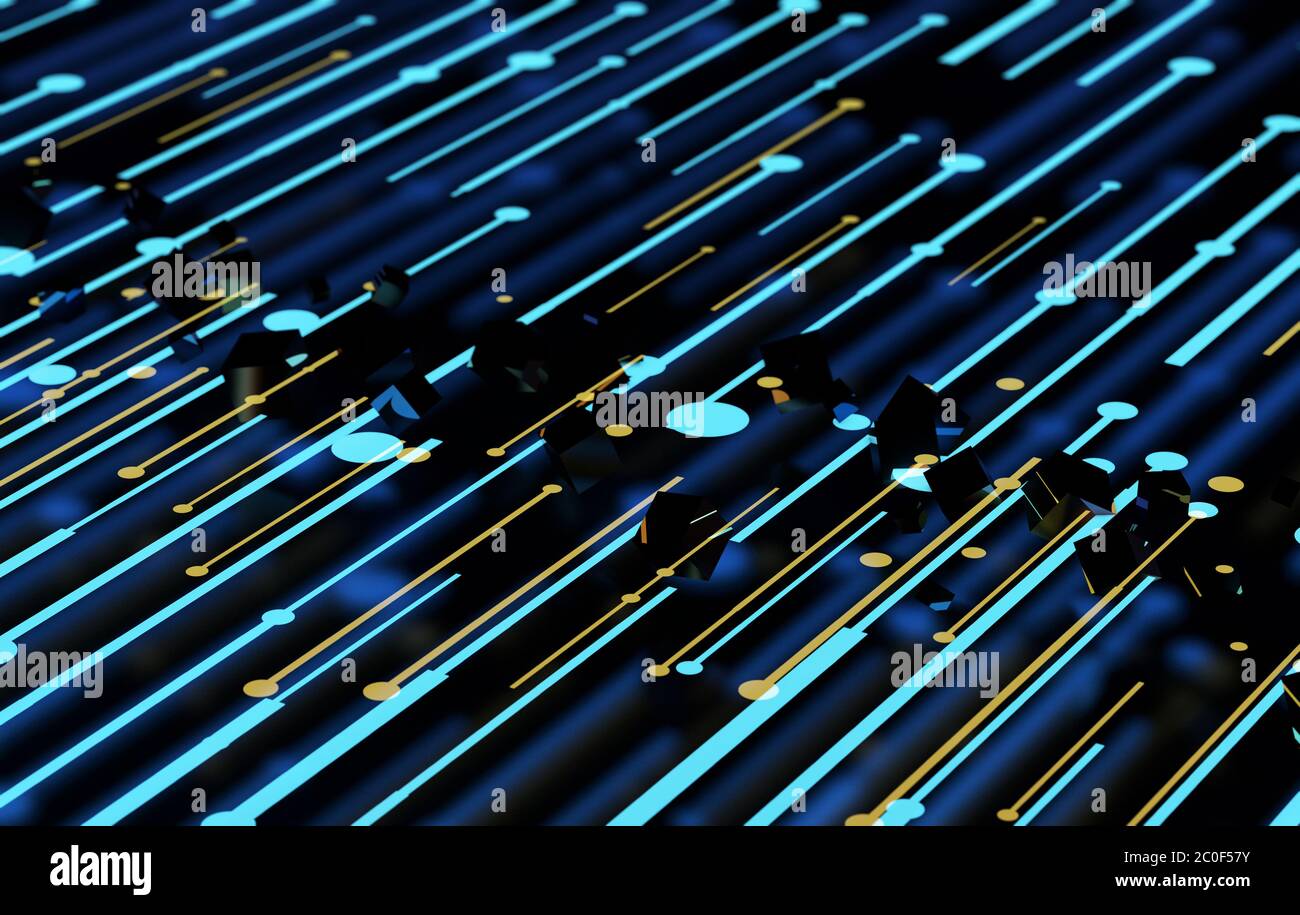 Technology big data network connection Stock Photo Alamy