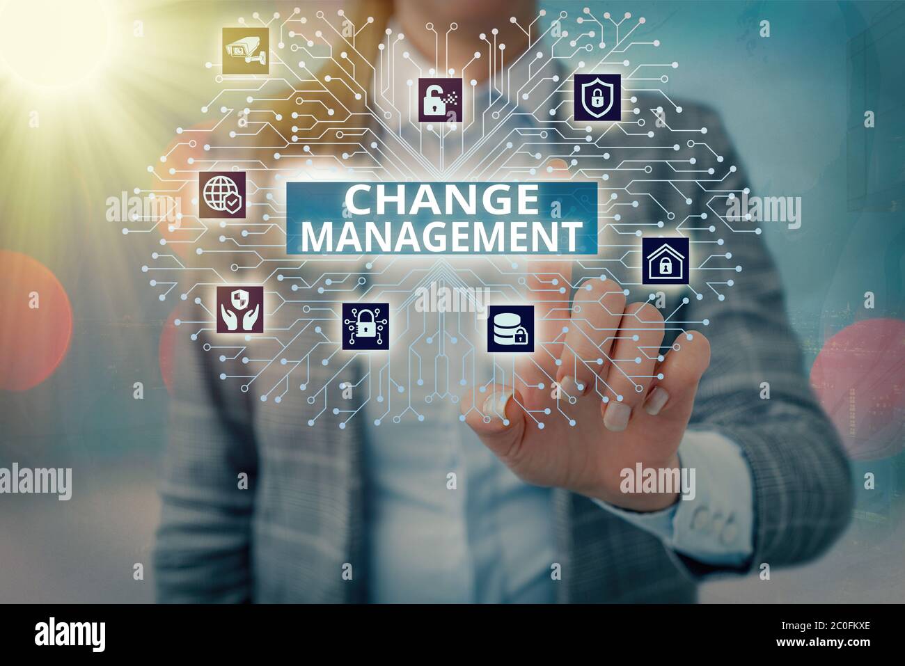 Handwriting text writing Change Management. Conceptual photo ...