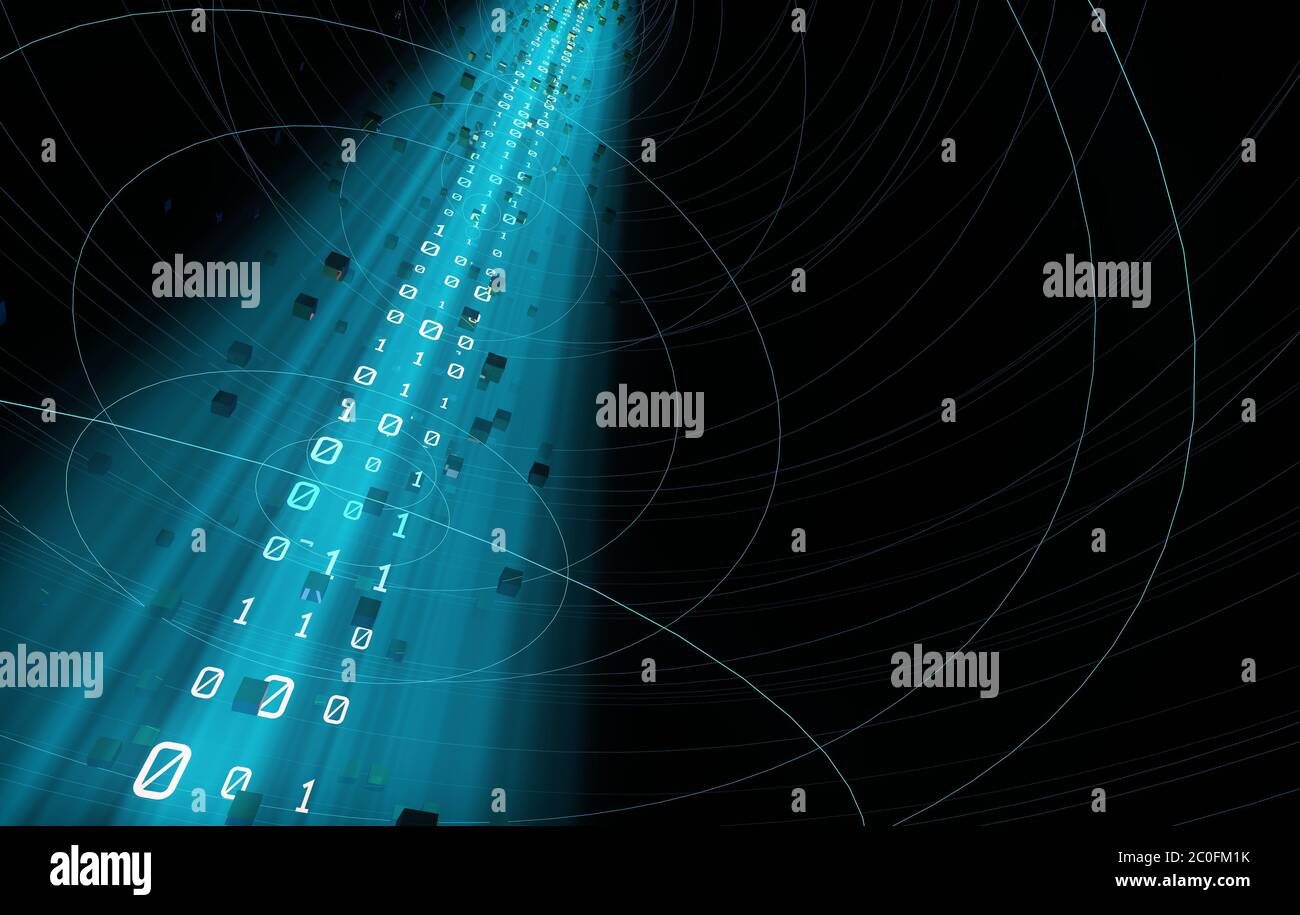 data technology, information transmission Stock Photo Alamy