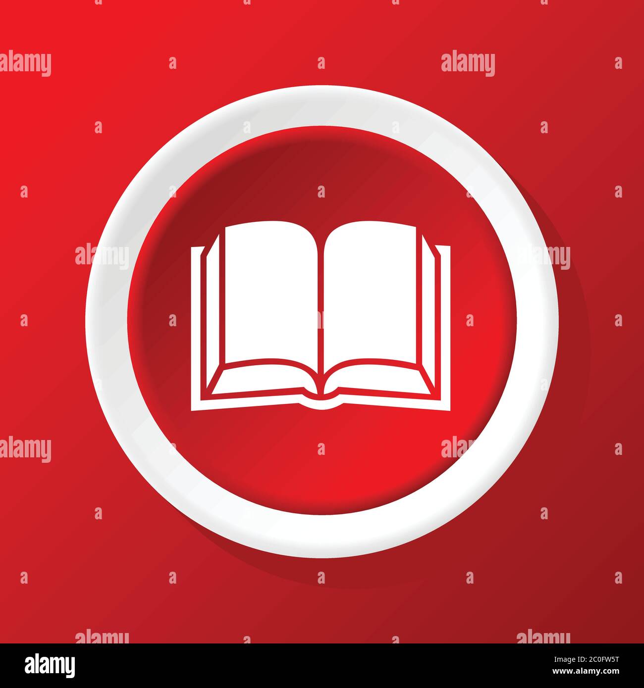Open book vector clipart set, symbol, icon design. Illustration isolated on  white background Stock Vector Image & Art - Alamy