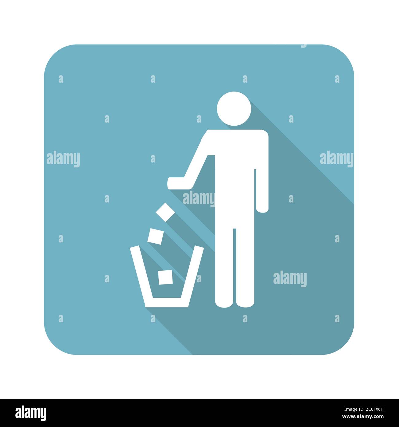 Square recycling icon Stock Photo Alamy
