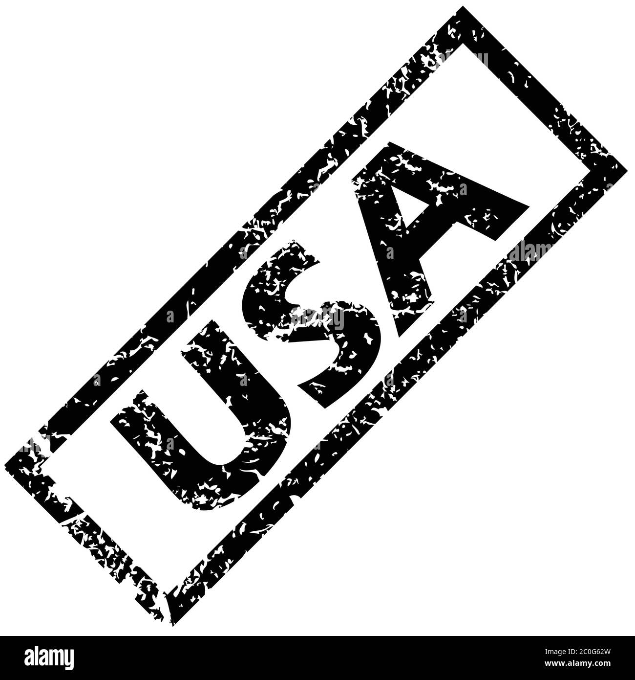 USA stamp Stock Photo