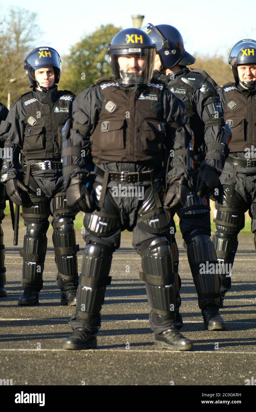 Riot police, Public disorder Stock Photo - Alamy