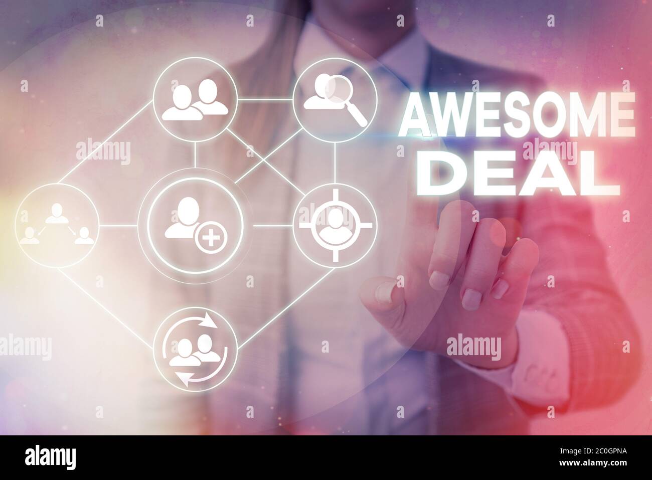 Word writing text Awesome Deal. Business photo showcasing impressive ...