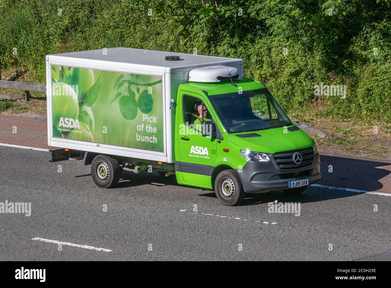Asda Delivery Van High Resolution Stock Photography and Images Alamy