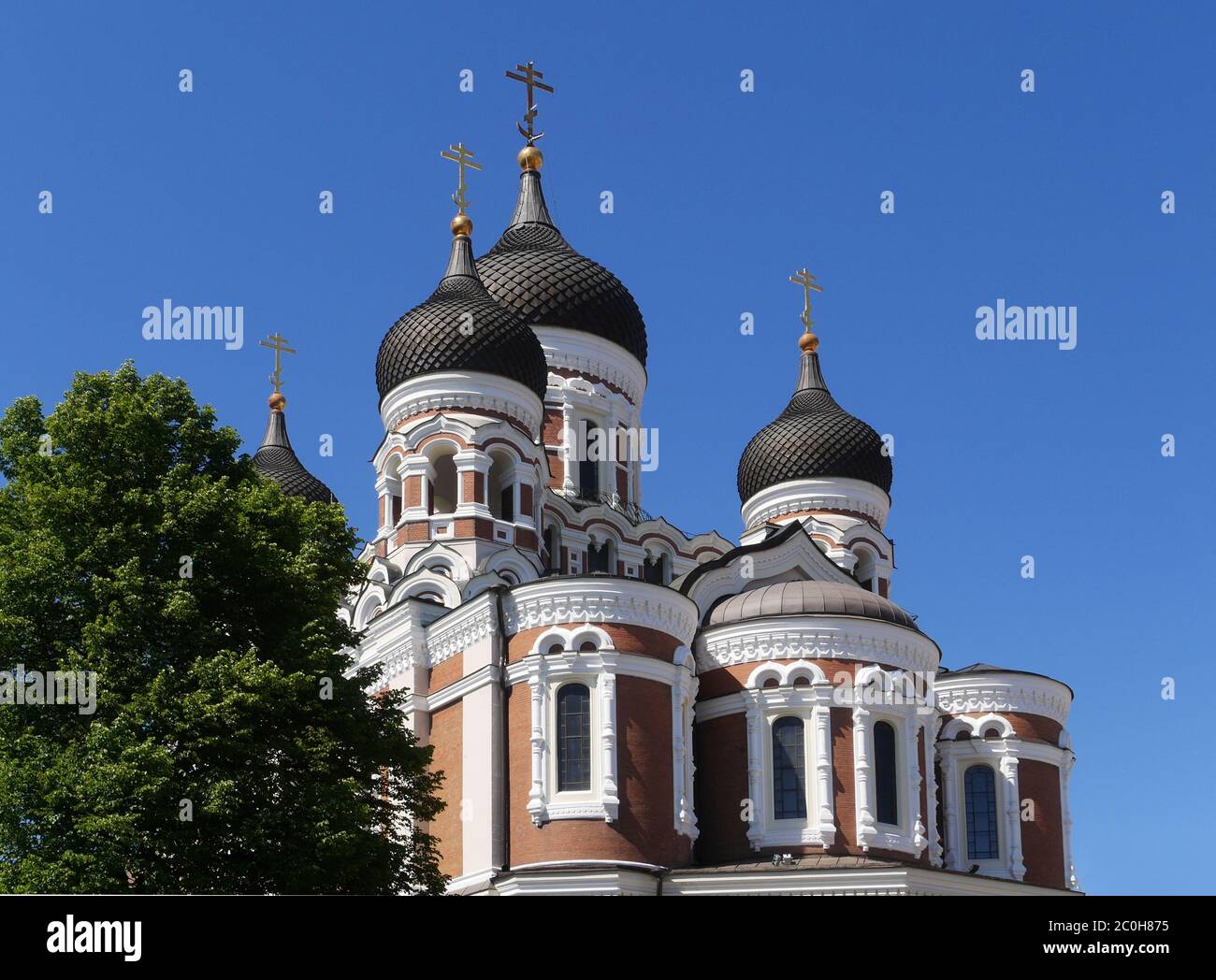 Alexander Nevsky Cathedral, Tallinn Stock Photo