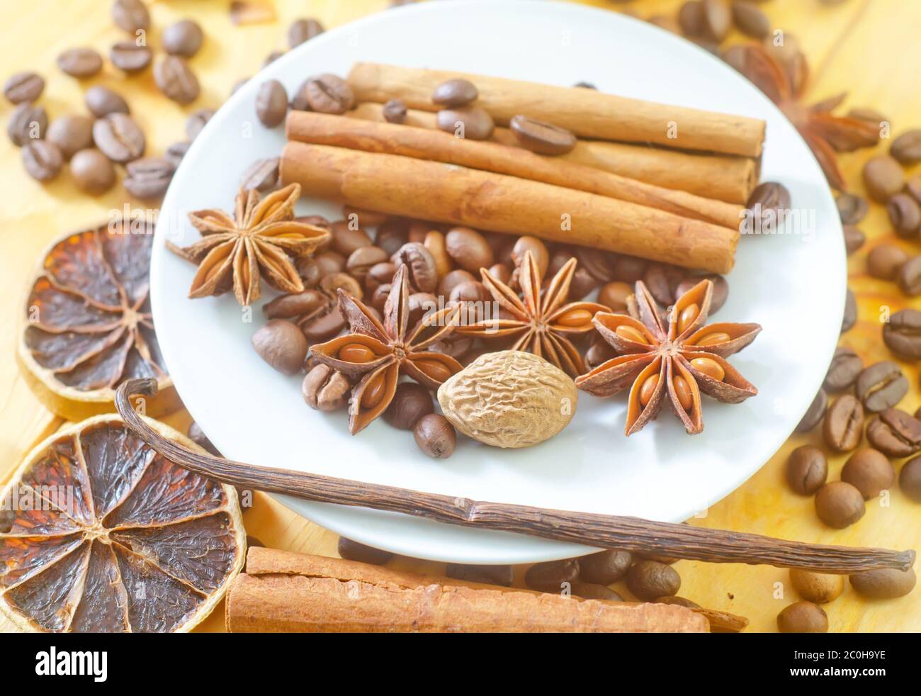 aroma spice Stock Photo