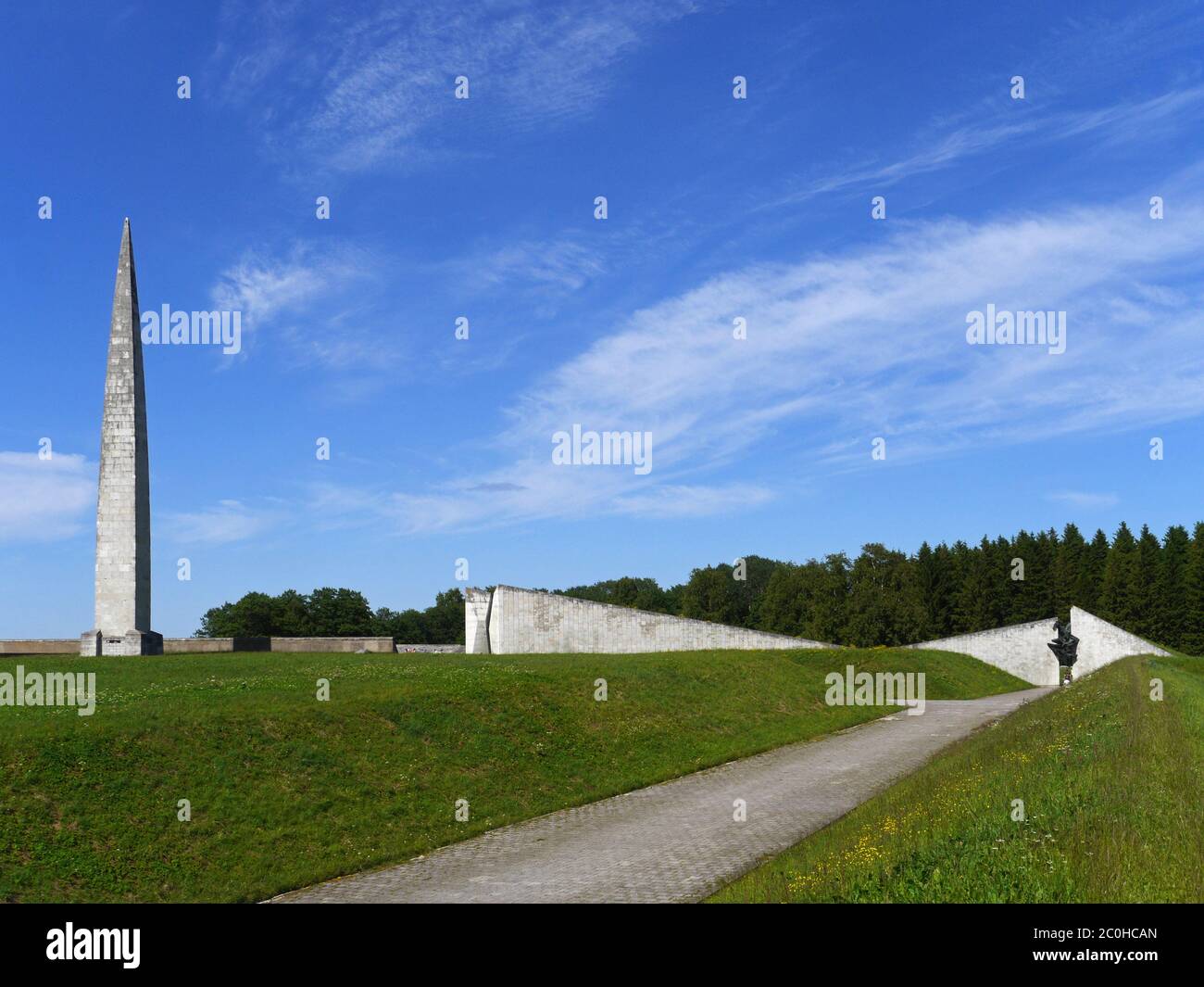 The monument to the fallen soldiers in World War I Stock Photo Alamy
