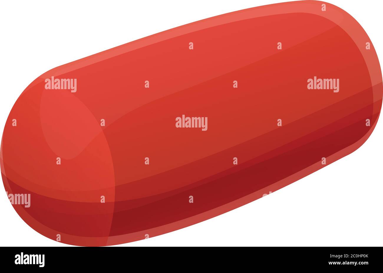 Salami sausage icon. Cartoon of salami sausage vector icon for web
