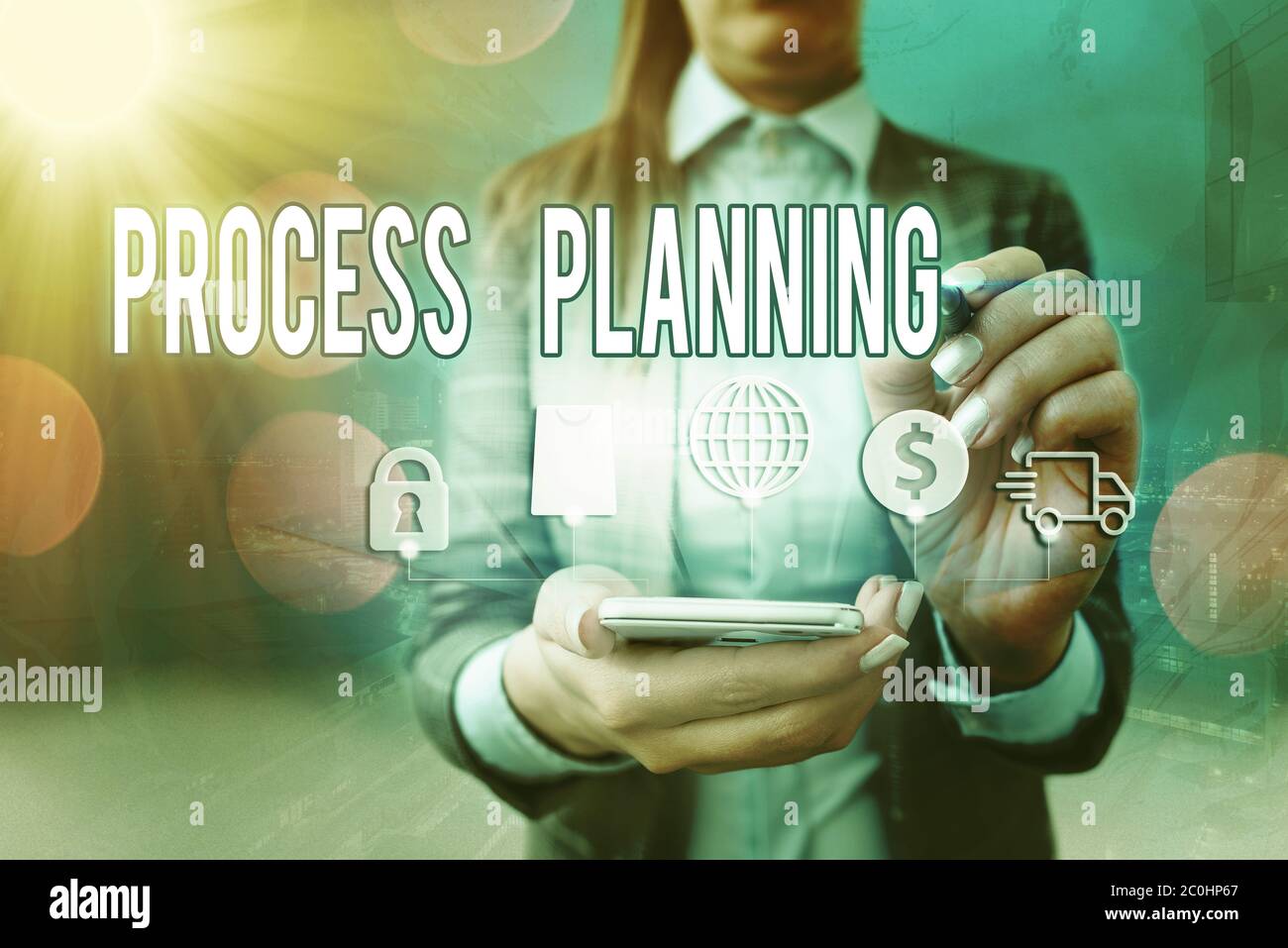 Handwriting text writing Process Planning. Conceptual photo the ...