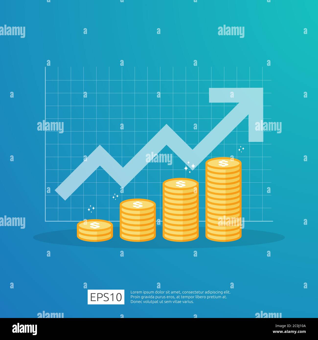 Market grow Stock Vector Images Alamy