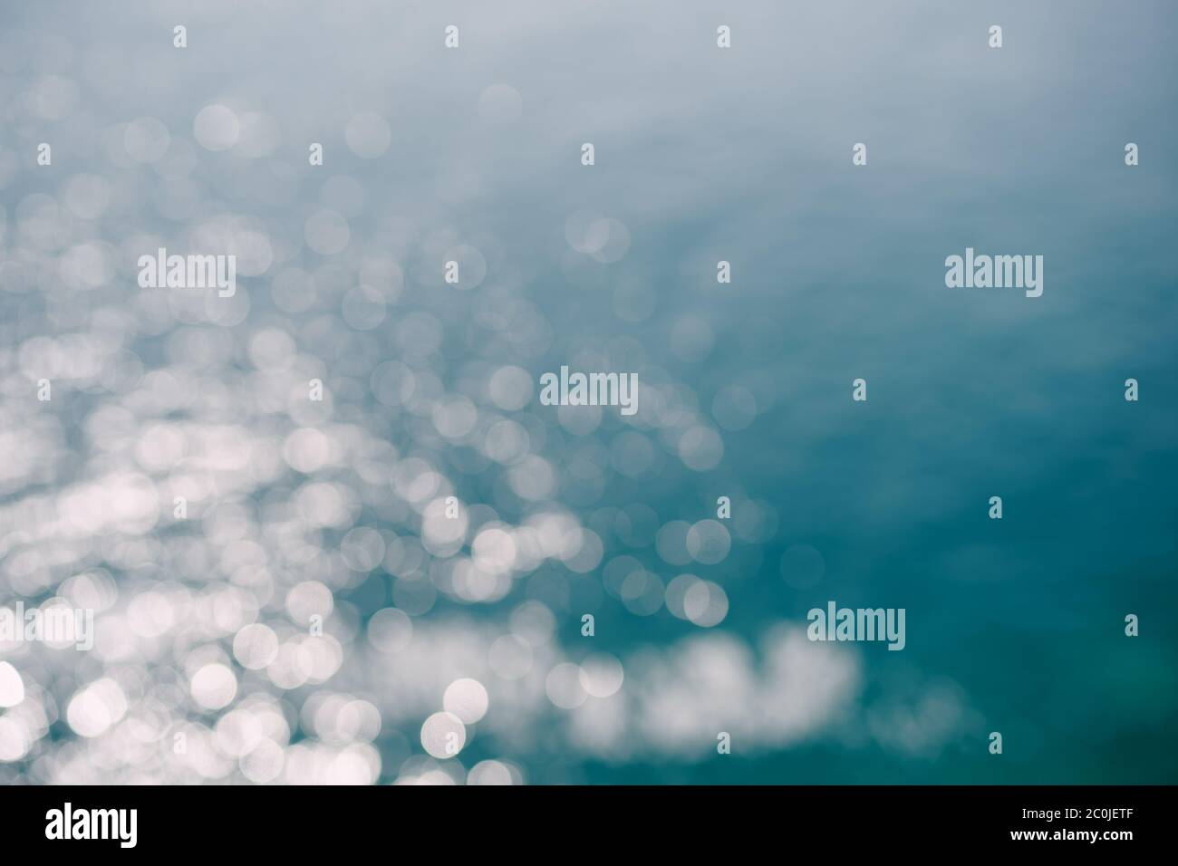 Abstract blue natural bokeh hi-res stock photography and images - Alamy