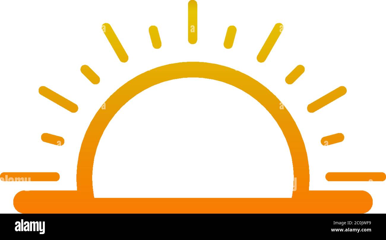 Sun logo icon template illustration Stock Vector Image & Art - Alamy