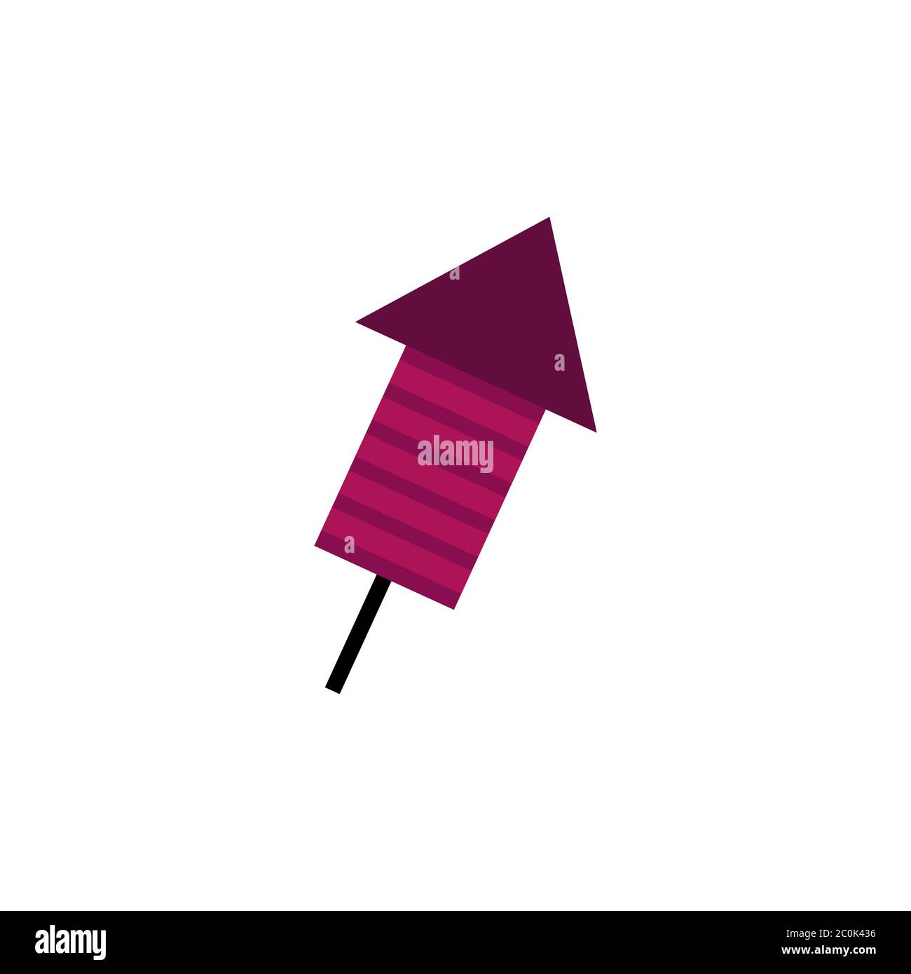 fireworks vector design template illustration Stock Vector